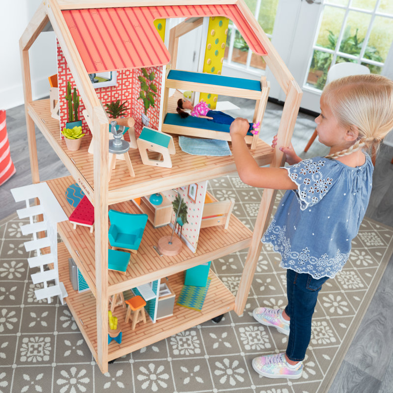 KidKraft So Stylish Mansion Wooden Dollhouse with 42